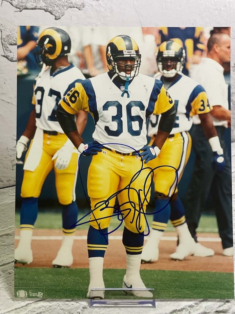 Jerome Bettis Los Angeles Rams Autographed 8x10 Photo